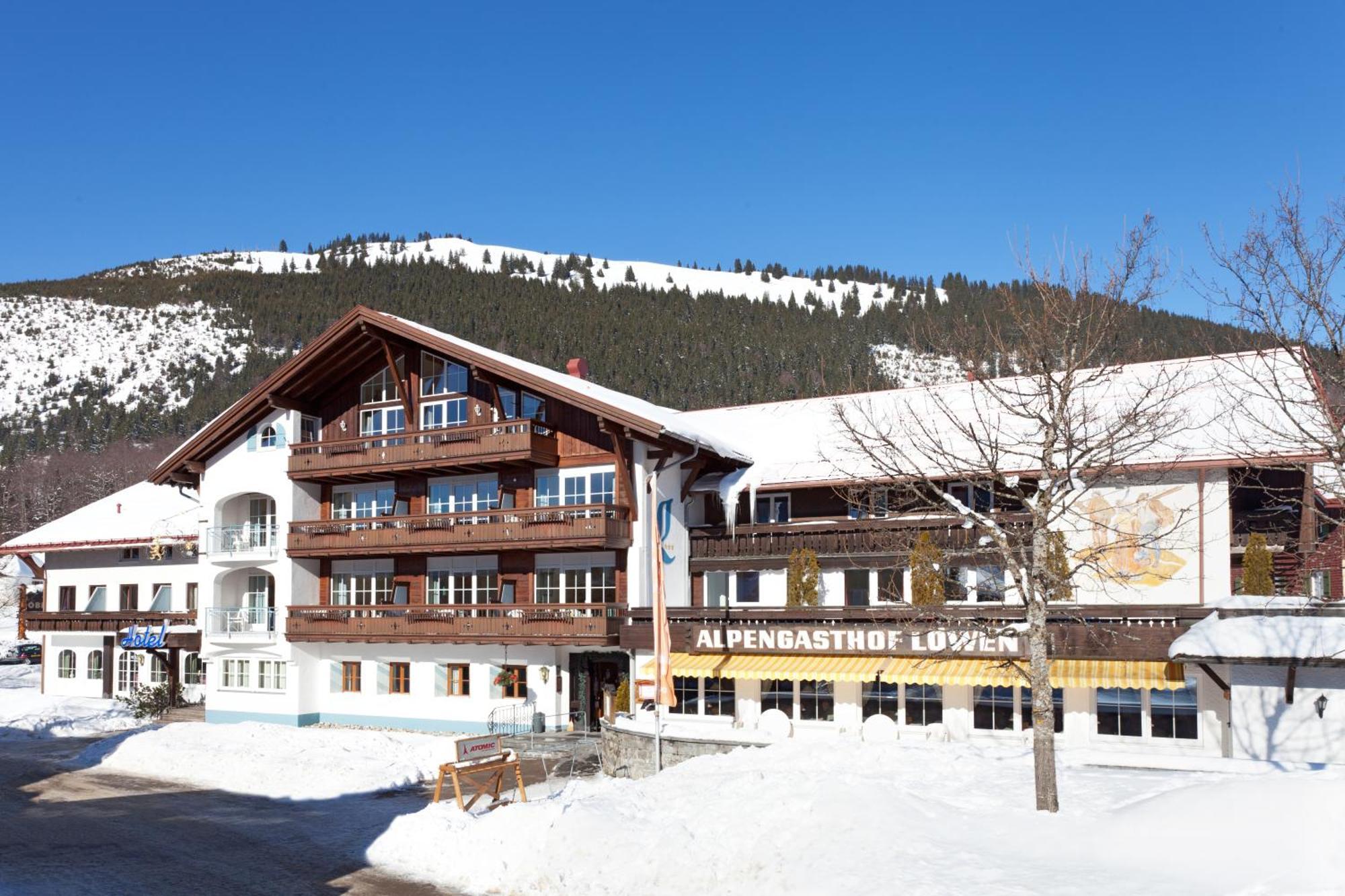 Hotel Alpengasthof Loewen Bad Hindelang Kültér fotó